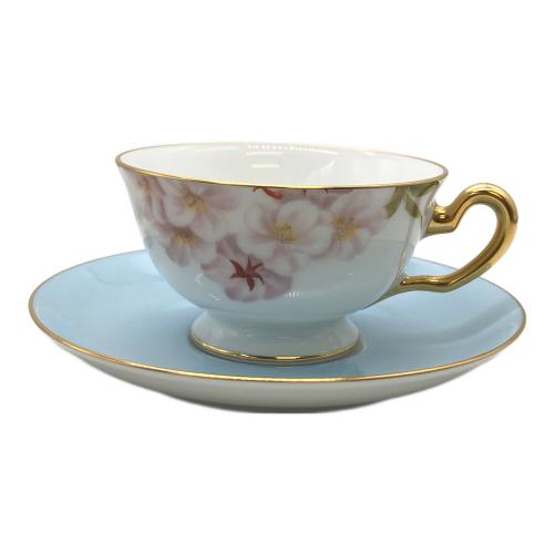 大倉陶園 (オオクラトウエン) カップ&ソーサー 木箱破損 一葉桜、鬱金桜、大山桜、大島桜、嵐山桜、関山桜 桜アソート