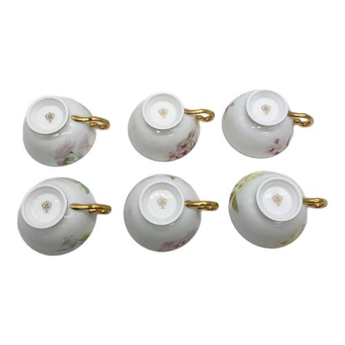 大倉陶園 (オオクラトウエン) カップ&ソーサー 木箱破損 一葉桜、鬱金桜、大山桜、大島桜、嵐山桜、関山桜 桜アソート