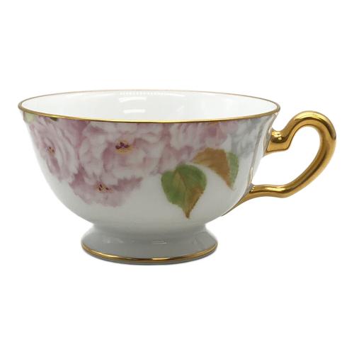 大倉陶園 (オオクラトウエン) カップ&ソーサー 木箱破損 一葉桜、鬱金桜、大山桜、大島桜、嵐山桜、関山桜 桜アソート