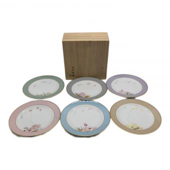 大倉陶園 (オオクラトウエン) プレート 3hu/a698 木箱破損 桜アソート 5Pセット