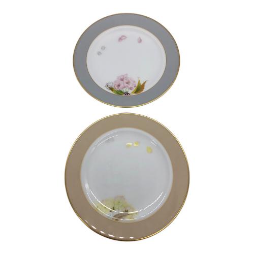 大倉陶園 (オオクラトウエン) プレート 3hu/a698 木箱破損 桜アソート 5Pセット