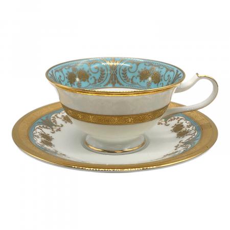 未使用 ノリタケ ジョージアンターコイズ27cmプレート2枚　クリスマス Noritake (ノリタケ) カップ&ソーサー ジョージアンターコイズ