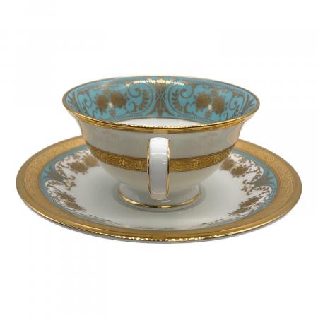 Noritake (ノリタケ) カップ&ソーサー ジョージアンターコイズ