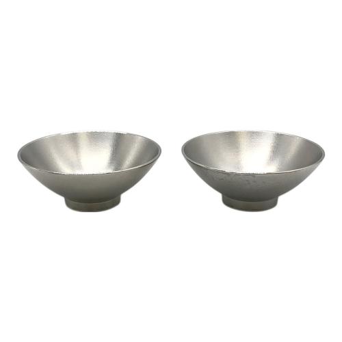 三峯神社（みつみねじんじゃ）錫製盃 2Pセット