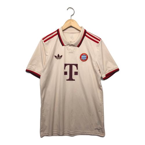 adidas (アディダス) ゲームシャツ メンズ SIZE L ベージュ バイエルンミュンヘン IZ3129