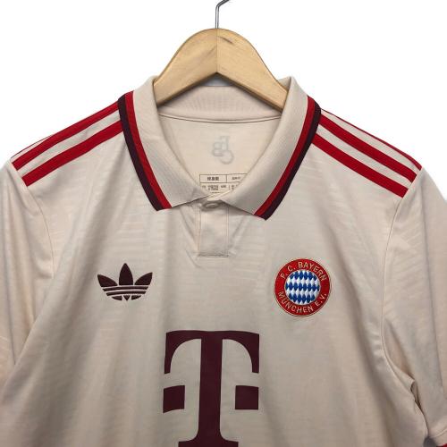 adidas (アディダス) ゲームシャツ メンズ SIZE L ベージュ バイエルンミュンヘン IZ3129