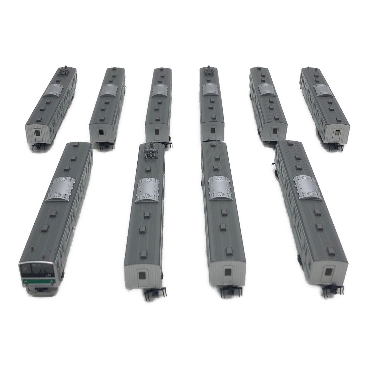 KATO 205系 (埼京線色) 10両セット　10-406 Amazon | Nゲージ KATO 10-406 205系電車 (埼京線色) 6両基本セット