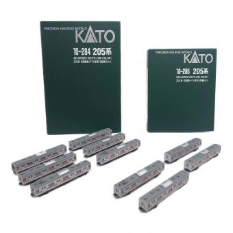 KATO (カトー) Nゲージ 10-284 10-285 205系 京葉線色 (ドア小窓車両) 10両編成 10-284・10-285