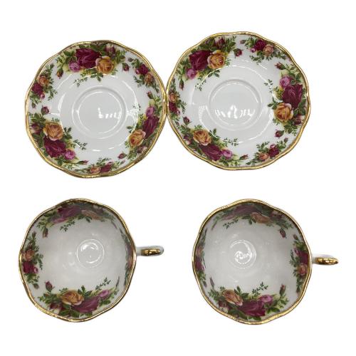 ROYAL ALBERT (ロイヤルアルバート) カップ&ソーサー オールドカントリーローズ 2Pセット