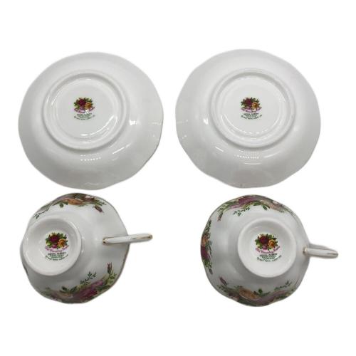 ROYAL ALBERT (ロイヤルアルバート) カップ&ソーサー オールドカントリーローズ 2Pセット