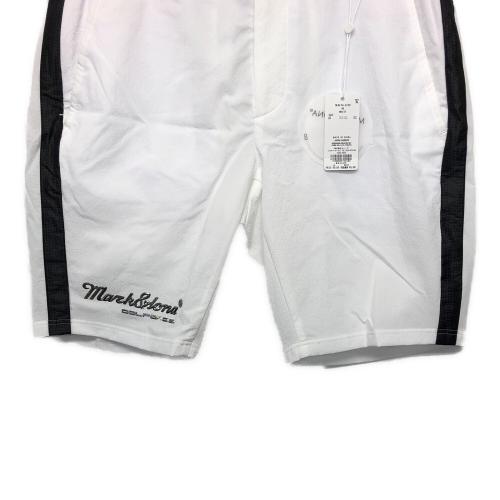 MARK&LONA (マークアンドロナ) ゴルフパンツ メンズ SIZE 46 ホワイト 25SS MLM-5A-AT20