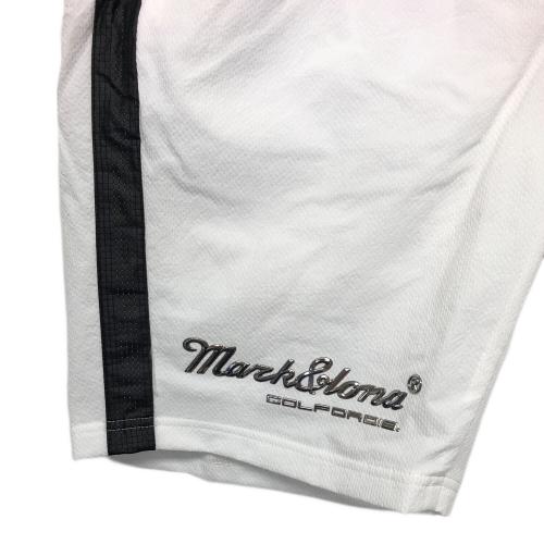 MARK&LONA (マークアンドロナ) ゴルフパンツ メンズ SIZE 46 ホワイト 25SS MLM-5A-AT20