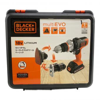 BLACK&DECKER (ブラックアンドデッカ) 18Vリチウム マルチツールベーシック EVO185B1