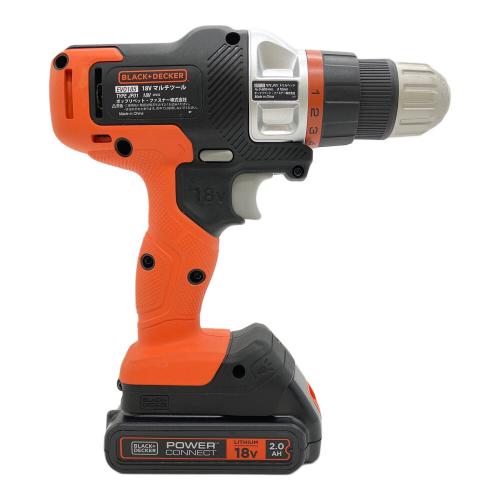 BLACK&DECKER (ブラックアンドデッカ) 18Vリチウム マルチツールベーシック EVO185B1