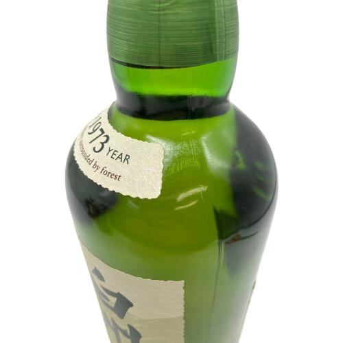 SUNTORY（サントリー）ジャパニーズウィスキー 700ml 白州 100th anniversary 未開封
