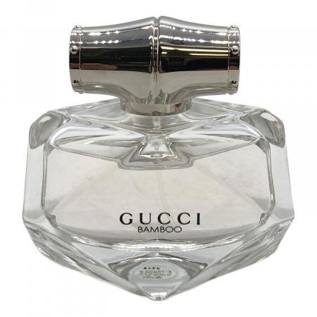 GUCCI (グッチ) オードトワレ BAMBOO 75ml 残量80%-99 GUCCI (グッチ) オードトワレ BAMBOO 75ml 残量80%-99