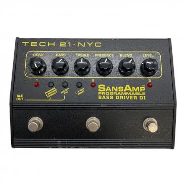 ベース TECH 21 NYC Sans Amp TRI- A.C TECH21 (テック21) プリアンプ NYC SANS AMP TRI-AC｜トレファクONLINE