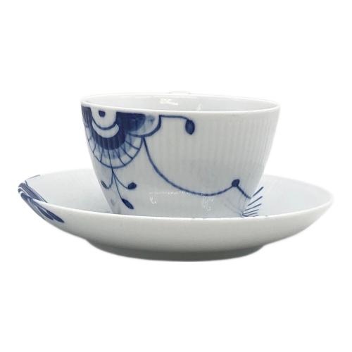 ROYAL COPENHAGEN (ロイヤル・コペンハーゲン) カップ&ソーサー . ブルーフルーテッド・メガ