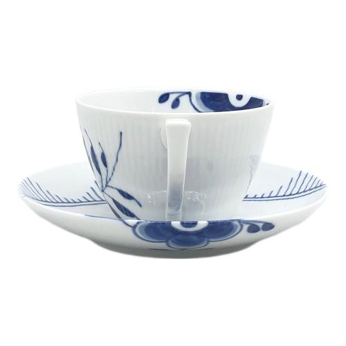 ROYAL COPENHAGEN (ロイヤル・コペンハーゲン) カップ&ソーサー . ブルーフルーテッド・メガ