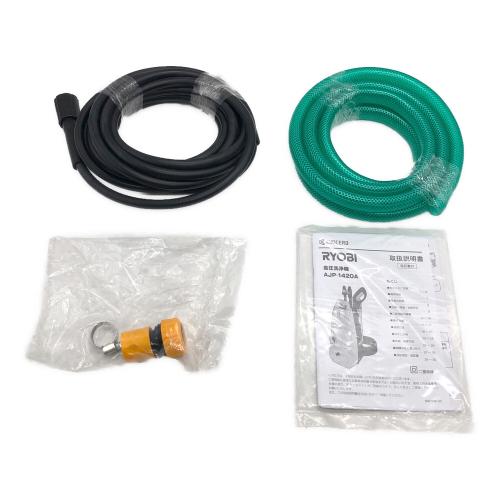 RYOBI (リョービ) 高圧洗浄クリーナー AJP-1420A 程度S(未使用品) 純正バッテリー 50Hz／60Hz 未使用品