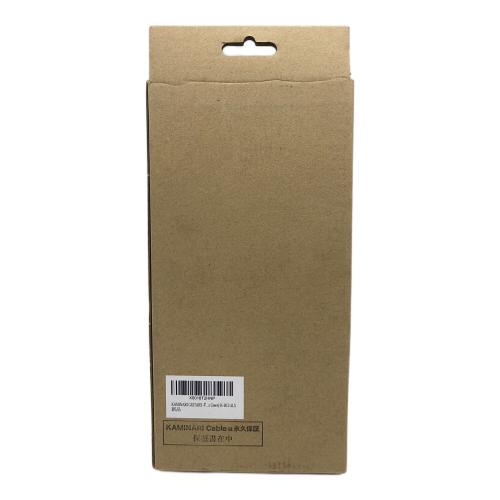 KAMINARI GUITERS（カミナリギターズ）ELECTRIC BASS CABLE 2 ケーブル K-BC2-LS