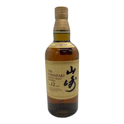 SUNTORY サントリー ジャパニーズウィスキー 700ml 山崎 12年 未開封