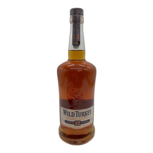 WILD TURKEY 　ワイルドターキー　バーボンウィスキー 700ml 12年 未開封