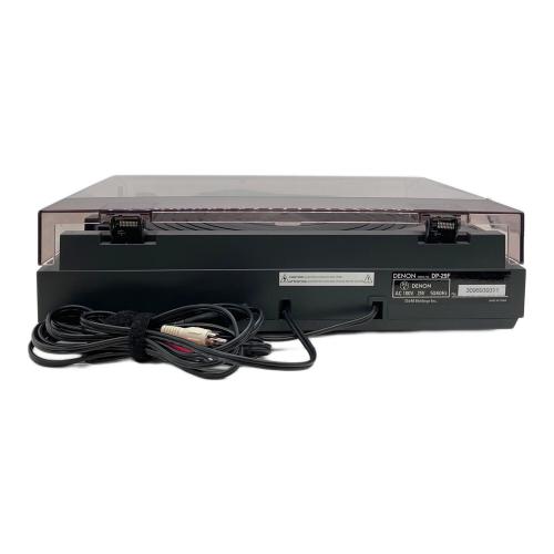 DENON (デノン) レコードプレーヤー DP-29F