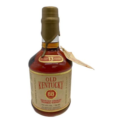 Old Kentucky　オールドケンタッキー バーボン 750ml 13年 No.88 未開封