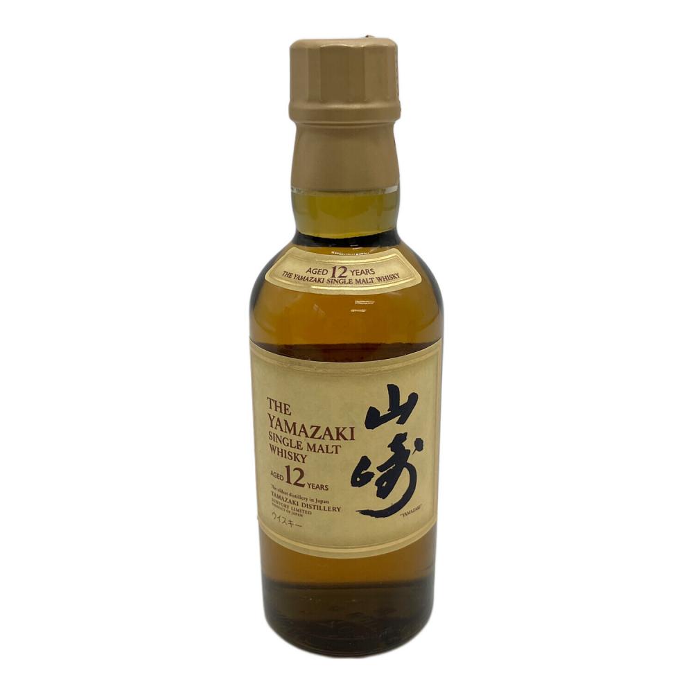 SUNTORY サントリー ジャパニーズウィスキー 180ml 山崎 12年 未