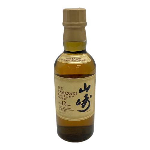 SUNTORY サントリー ジャパニーズウィスキー 180ml 山崎 12年 未開封