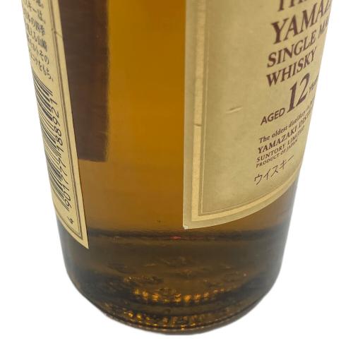 SUNTORY サントリー ジャパニーズウィスキー 180ml 山崎 12年 未開封