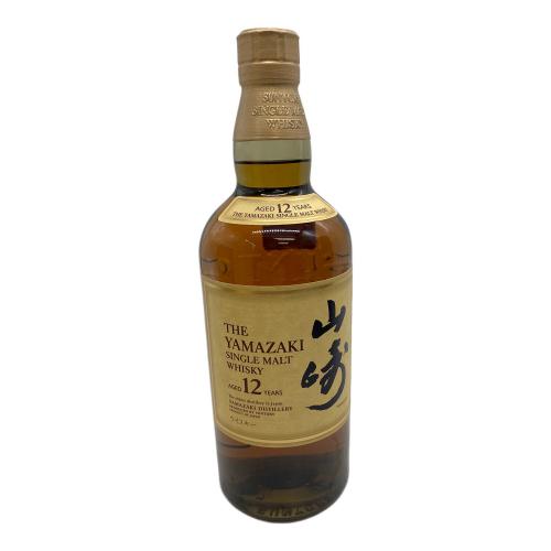 SUNTORY サントリー ジャパニーズウィスキー 700ml 山崎 12年 未開封