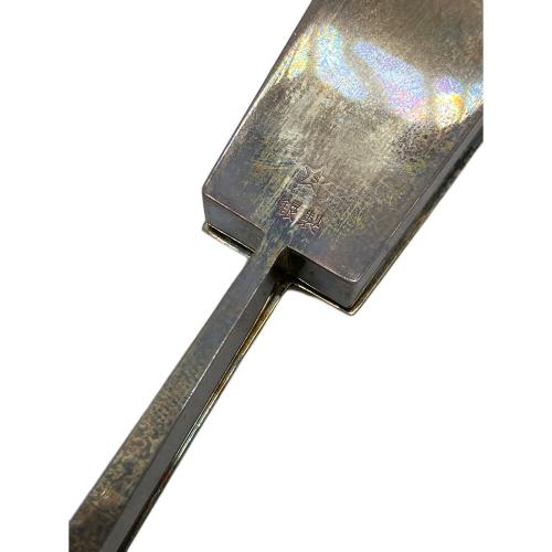 山崎謹製 扇子型小物入れ 銀製 25g｜トレファクONLINE