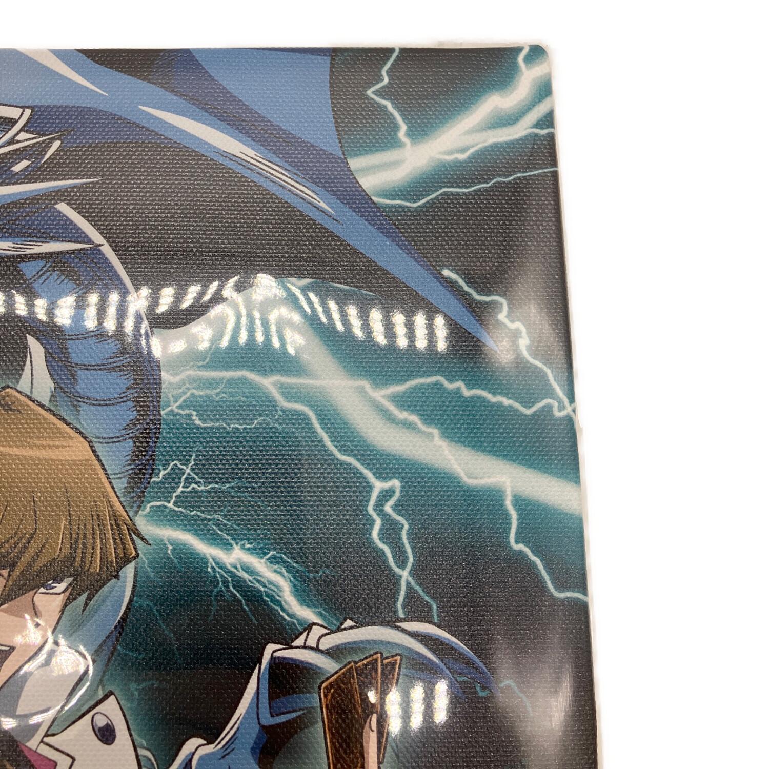 遊戯王プレイマット ジャンプフェスタ限定 原作絵柄&海馬瀬人ブルー