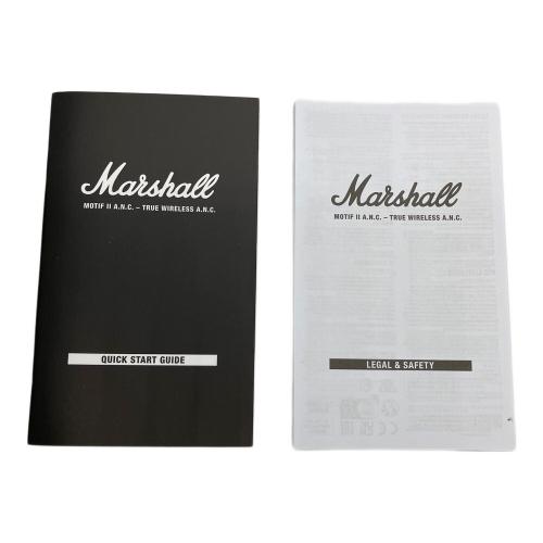Marshall (マーシャル) ワイヤレスイヤホン MOTIF Ⅱ A.N.C