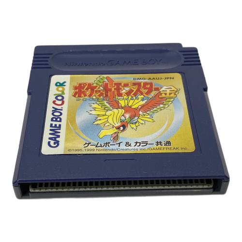 Nintendo (ニンテンドー) ポケットモンスター金 ゲームボーイ用ソフト -