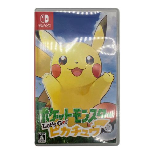 Nintendo (ニンテンドー) Nintendo Switch用ソフト ポケットモンスター Lets Go! ピカチュウ CERO A (全年齢対象)
