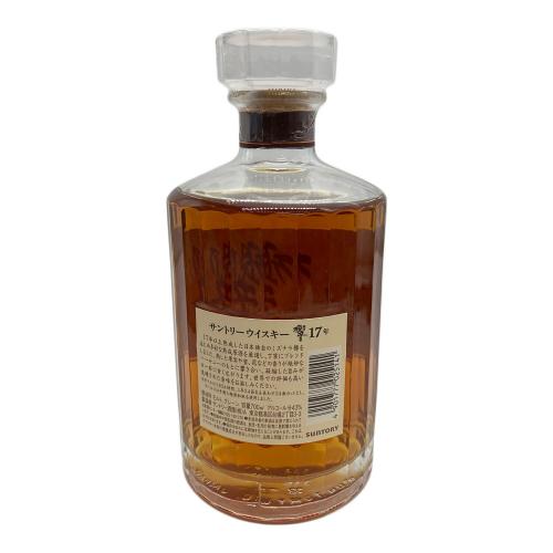 SUNTORY サントリー ジャパニーズウィスキー 700ml 響 17年 未開封