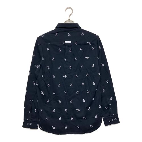 PEARLY GATES (パーリーゲイツ) 長袖ポロシャツ ゴルフウェア(トップス) 053-0261103 メンズ SIZE 5 ネイビー