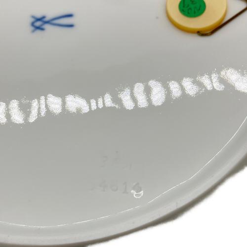 Meissen (マイセン) 飾り皿 青いドイツの花