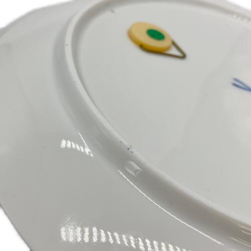 Meissen (マイセン) 飾り皿 青いドイツの花