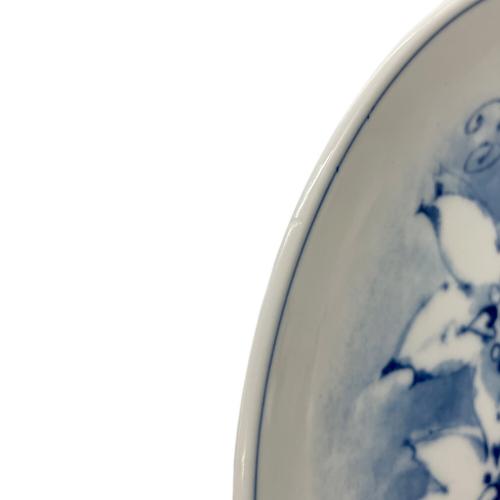 Meissen (マイセン) 飾り皿 青いドイツの花