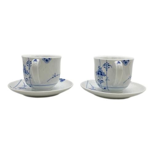 ROYAL COPENHAGEN (ロイヤル・コペンハーゲン) カップ&ソーサーセット ブルーパルメッテ 2Pセット