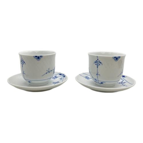 ROYAL COPENHAGEN (ロイヤル・コペンハーゲン) カップ&ソーサーセット ブルーパルメッテ 2Pセット