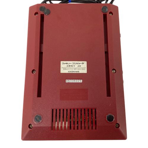 ※ジャンク品 Nintendo (ニンテンドー) ファミリーコンピュータ ジョイスティック・RFスイッチ付属