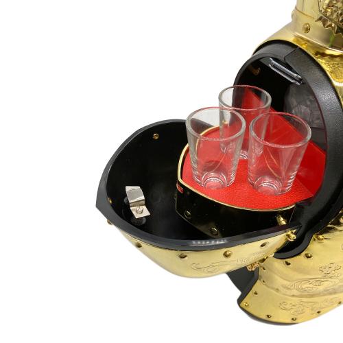 ARMOR'S DECANTER SET ショットグラス、ボトル付き