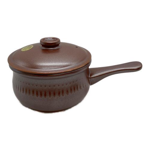 平吉窯 片手鍋 遠赤外線セラミック