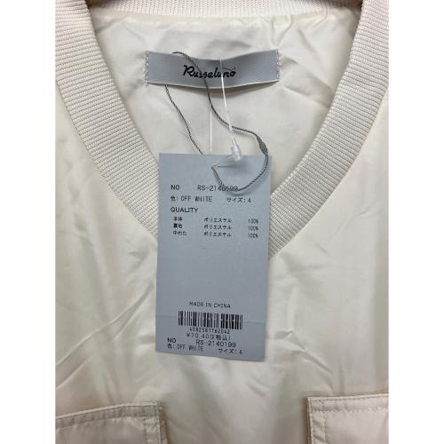 RUSSELUNO (ラッセルノ) CUSTOM V-NECK BLOUSON RS-2140199 メンズ SIZE 4 アイボリー