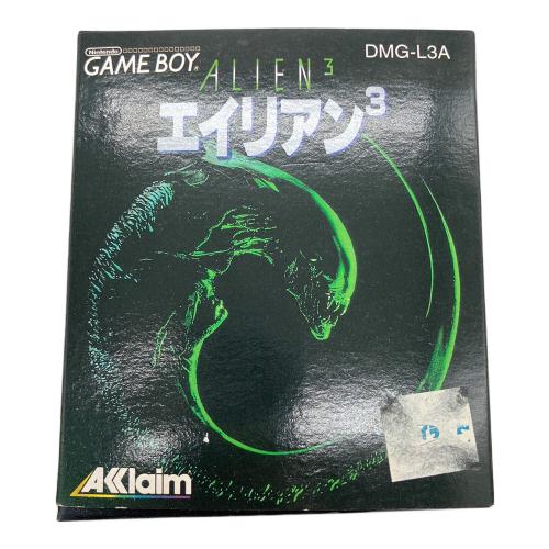 AKLAIM (アクレイム) ゲームボーイ用ソフト エイリアン3